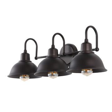 Frisco Farmhouse Industrial Iron LED Vanity